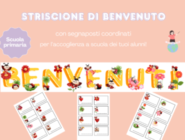 striscione di benvenuti scuola