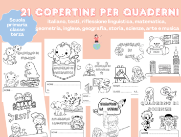 copertine quaderni classe terza